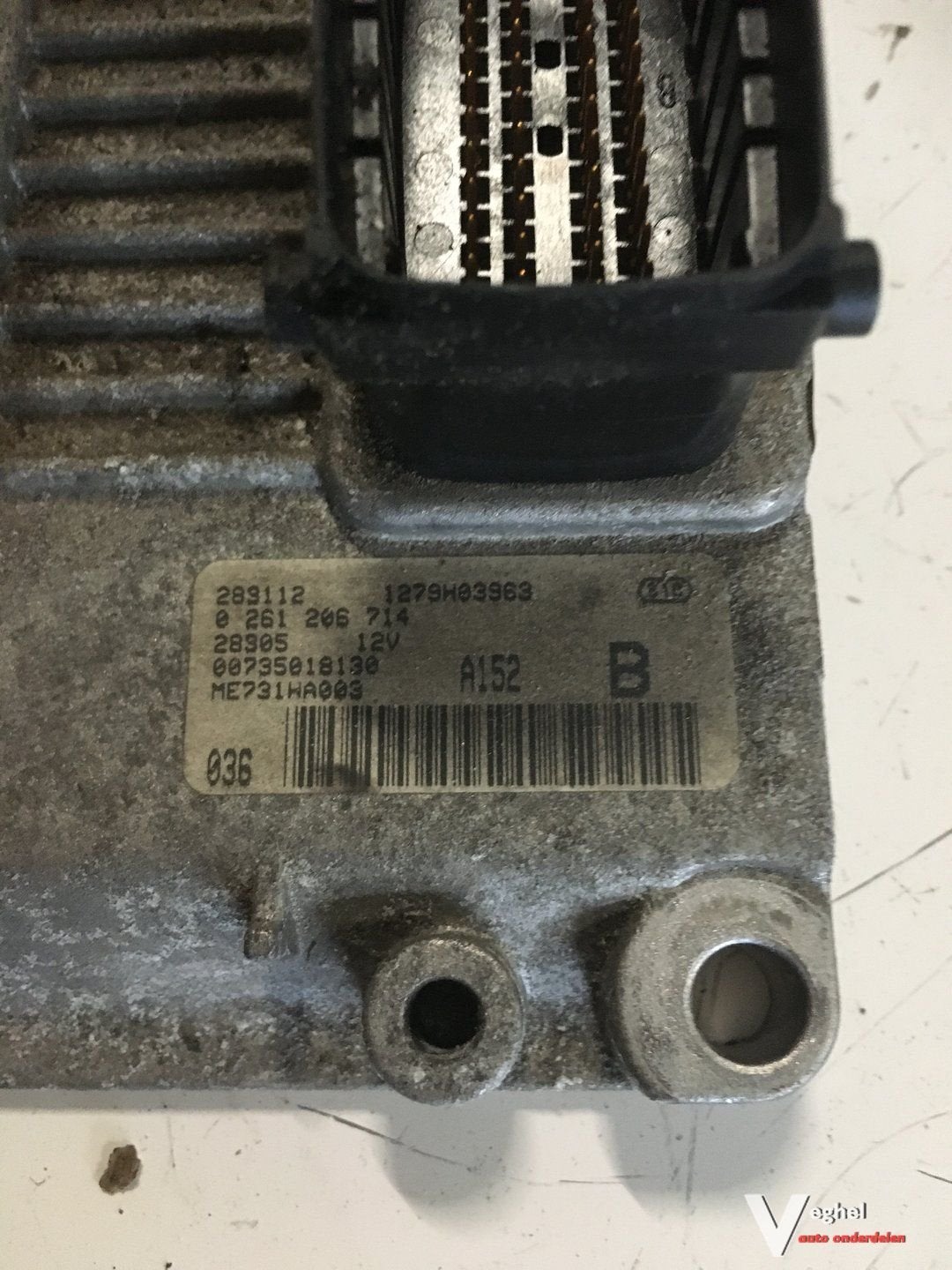 Alfa 147 1.6 Benzine 2002 Contactslot met 2 sleutels , ECU ,, Auto-onderdelen, Gebruikt, -, -, Ophalen of Verzenden