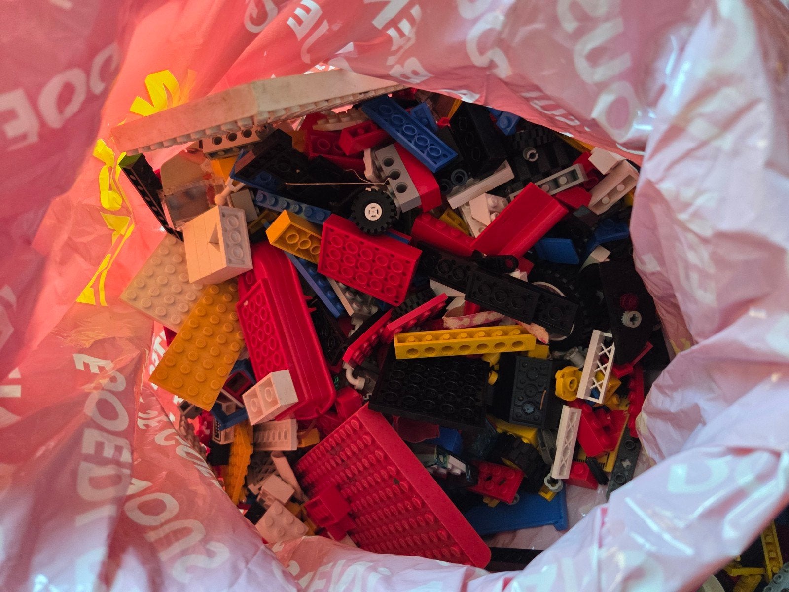 heel veel lego, Ophalen, Gebruikt