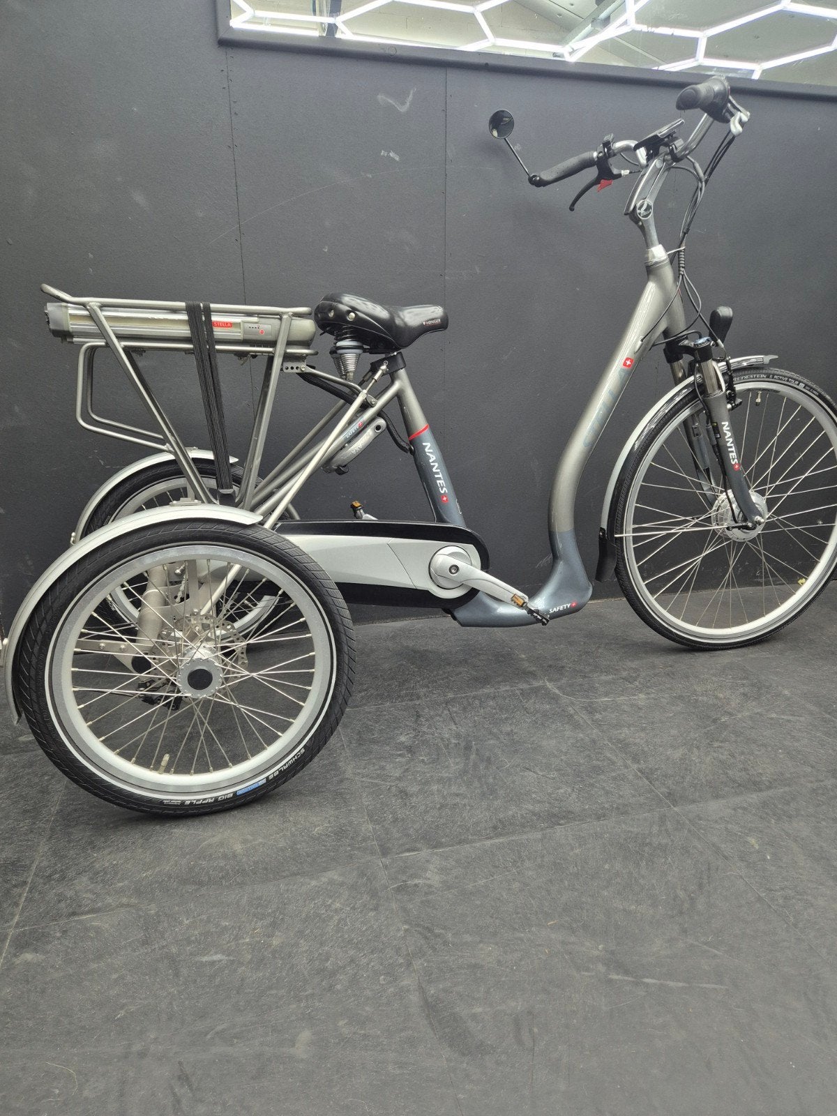 Stella Nantes Driewieler E-bike - Nexus 8, Schijfrem, Fietsen en Brommers, Ophalen, Gebruikt, Schijfrem, Stella