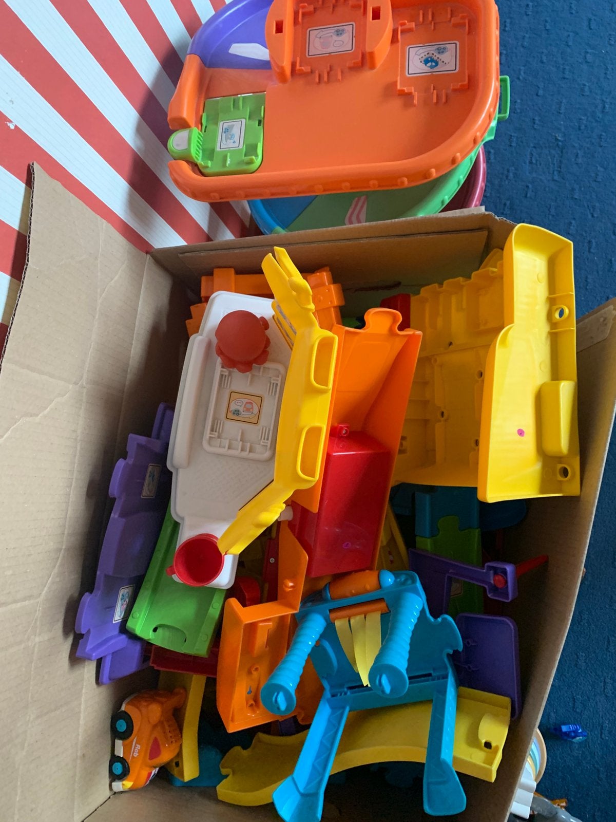 Toettoet autobaan, Kinderen en Baby's, Speelgoed | Vtech, Ophalen, Gebruikt, 2 tot 4 jaar