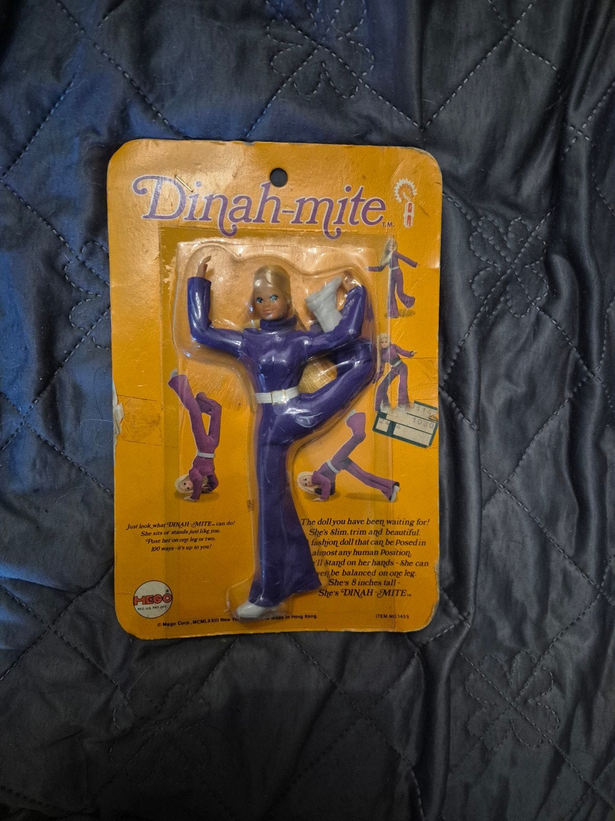 Vintage Dinah-Mite beweegbare pop Mego jaren 60/70, Verzamelen, Ophalen of Verzenden, Zo goed als nieuw, Pop