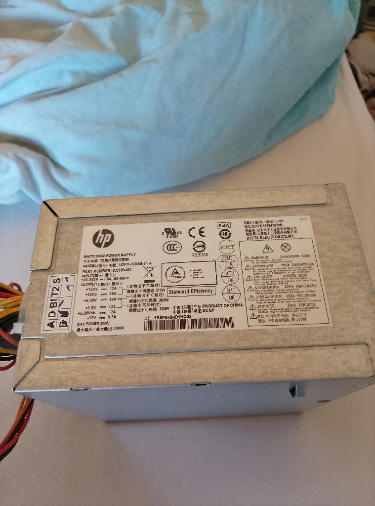 Originele HP 300W Voeding, Ophalen of Verzenden, Zo goed als nieuw
