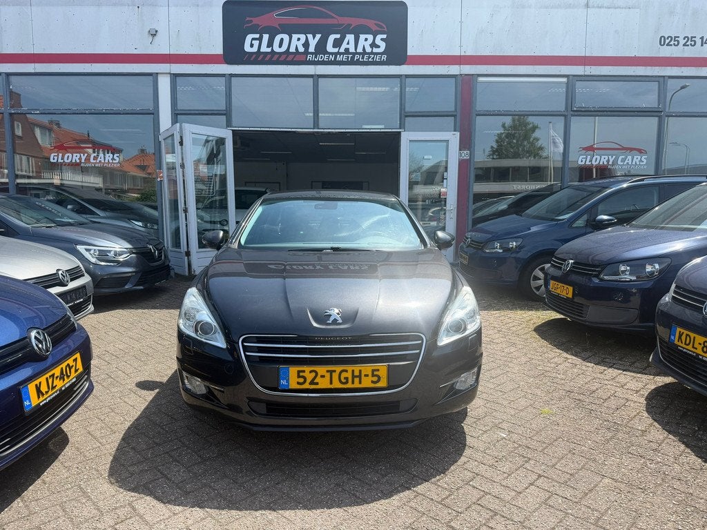 Peugeot 508 1.6 THP Blue Lease Premium, Auto's, Peugeot, Voorwielaandrijving, Euro 5, Gebruikt, Zwart