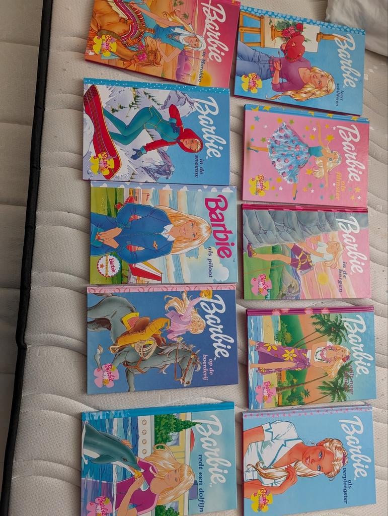 10 Barbie boeken, Ophalen of Verzenden