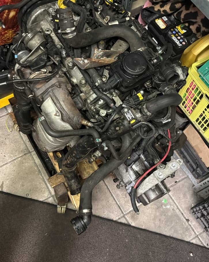 Fiat T-Jet 1.4 16v Turbo Motor & Versnellingsbak Gereviseerd, Ophalen, Gebruikt