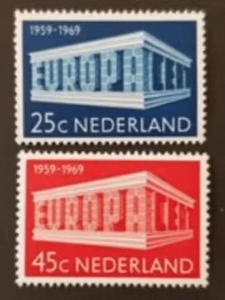 nederland nvph 925 - 926 (pf), Postzegels en Munten, Postzegels | Nederland, Ophalen of Verzenden, Na 1940, Postfris
