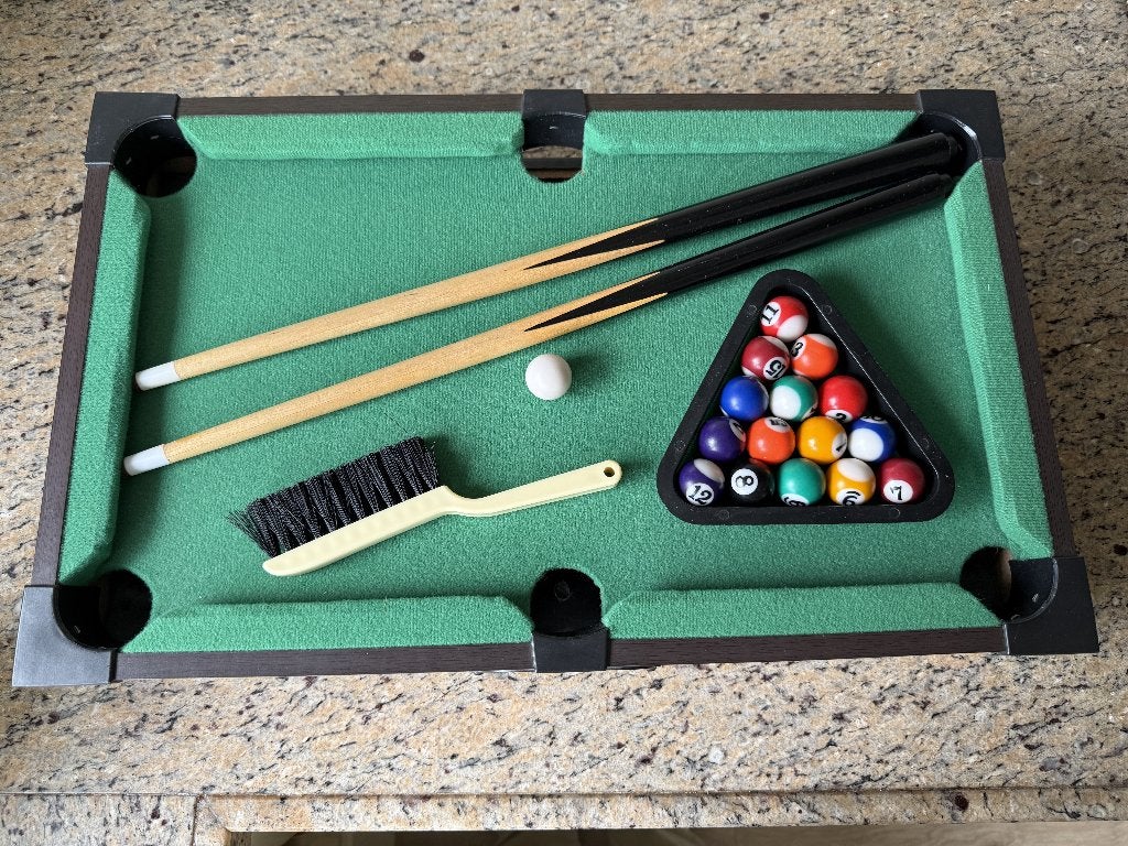 Tabletop Pool Table, Ophalen of Verzenden, Gebruikt