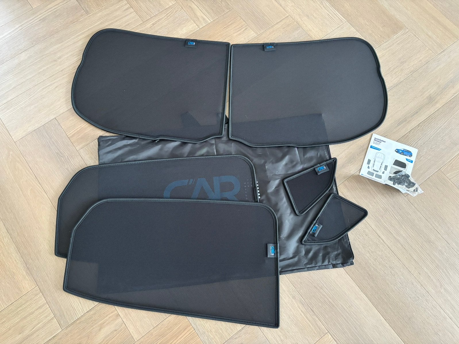 Set CarShades pasklare zonwering Seat Ibiza 6F 5deurs 2017-, Ophalen of Verzenden, Nieuw