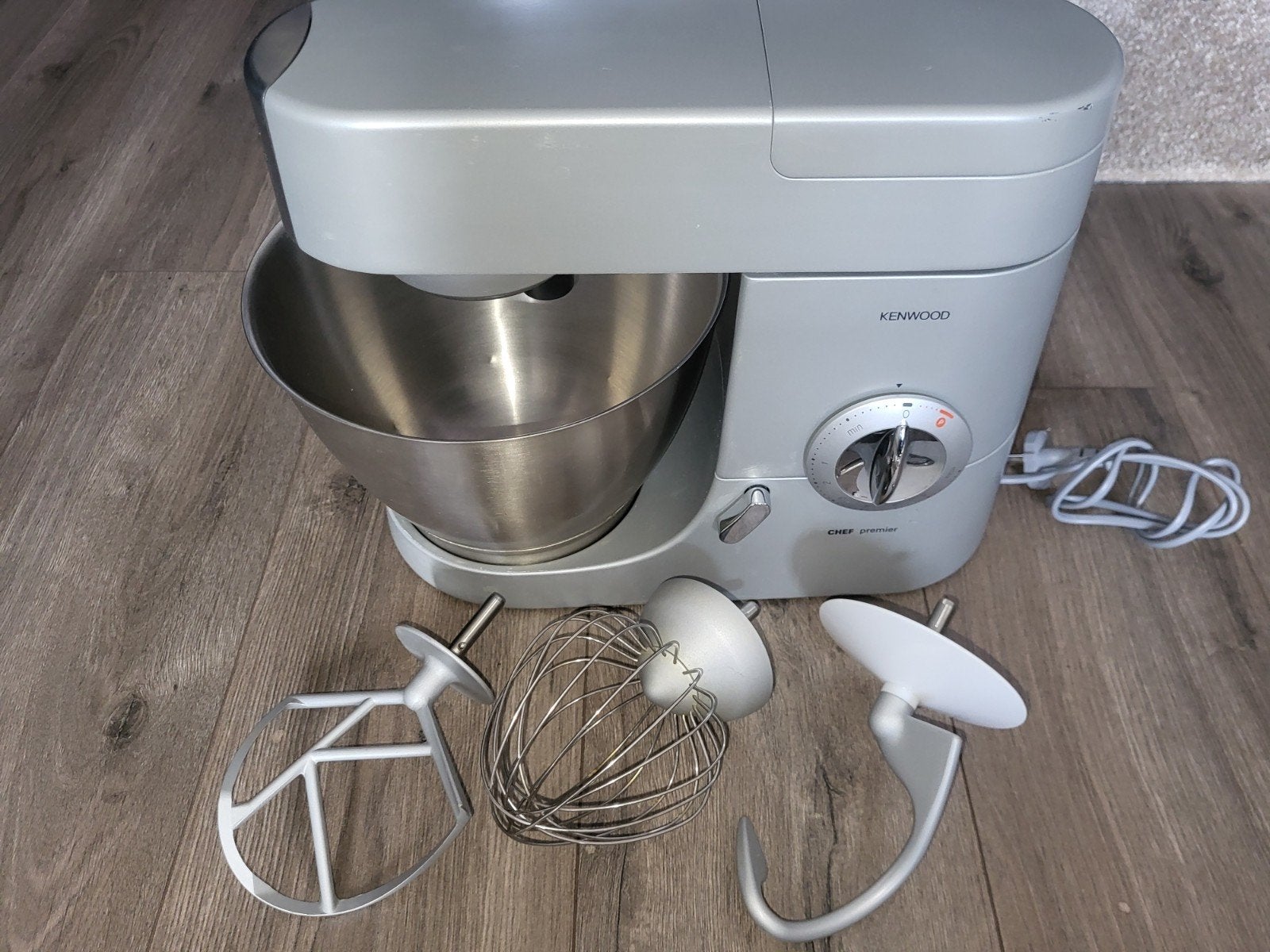 Kenwood chef premier icl. Blender en Gehaktmolen., 4 liter of meer, Gebruikt, 3 snelheden of meer, Ophalen of Verzenden