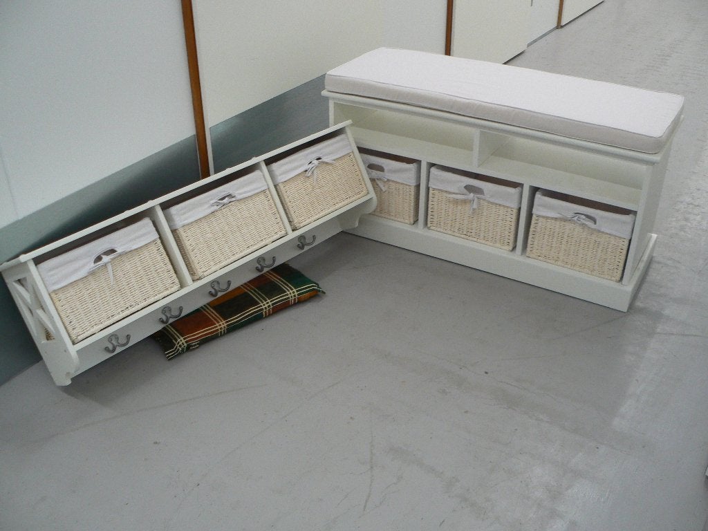 Kapstok met bankje, Overige materialen, Gebruikt, Minder dan 100 cm, Ophalen