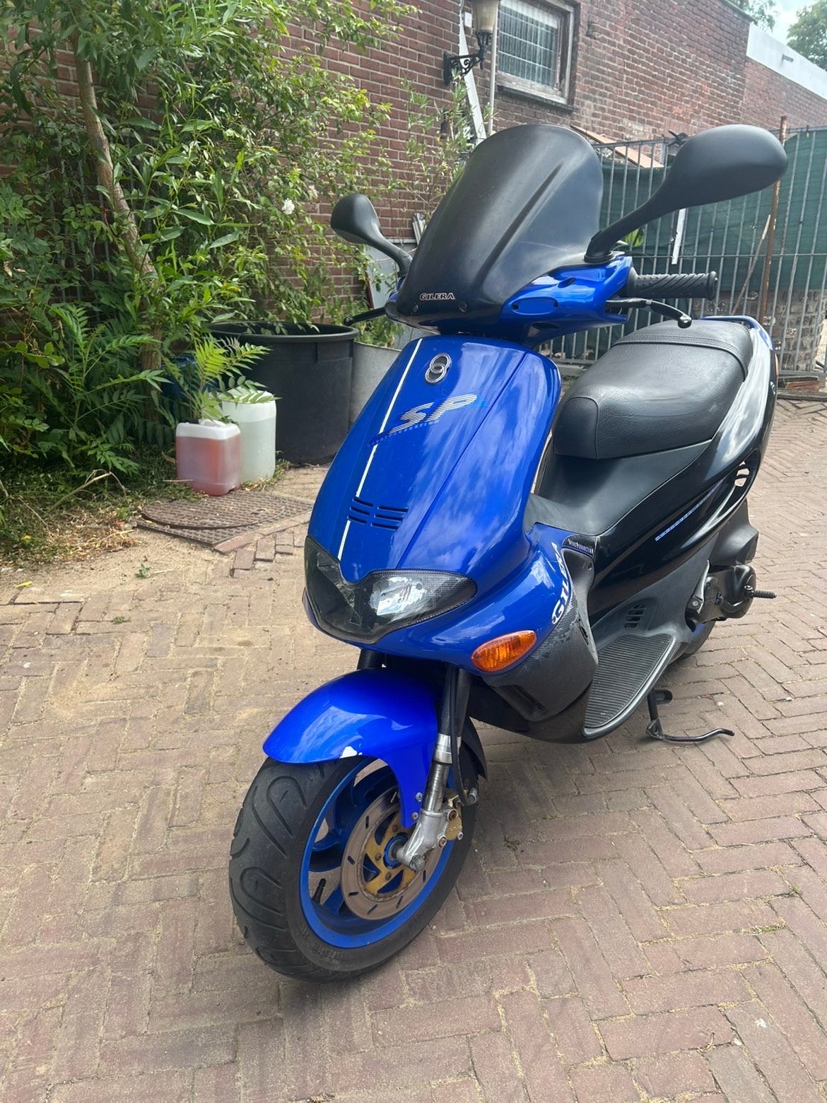 Gilera runner 50cc BROM LIEFST RUILEN, Ophalen, Tweetakt, Gebruikt, Maximaal 45 km/u