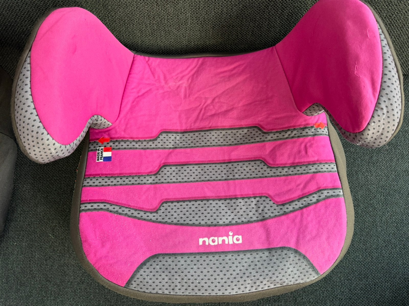 Stoelverhoger auto Nania 2 stuks (€4,-), 15 t/m 36 kg, Ophalen, Overige merken, Gebruikt