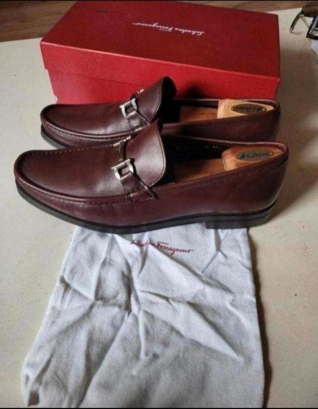 ferragamo  44.5, Kleding | Heren, Ophalen of Verzenden, Zo goed als nieuw