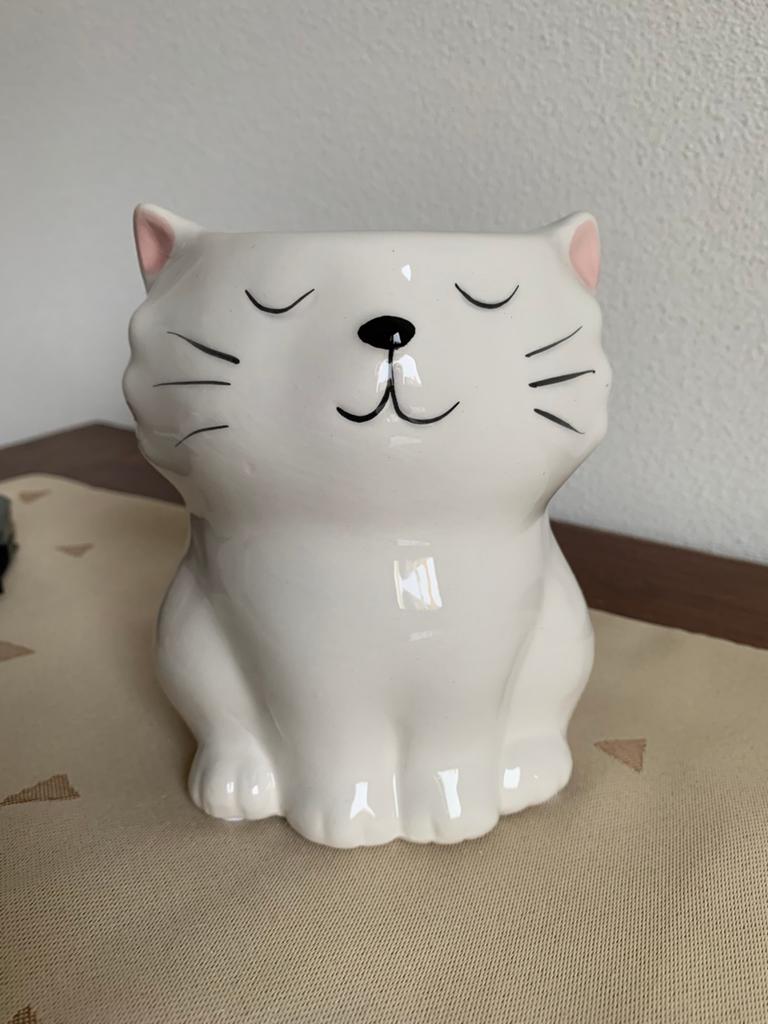 HEMA pennenhouder Kat Poes bloempot, Ophalen of Verzenden, Zo goed als nieuw