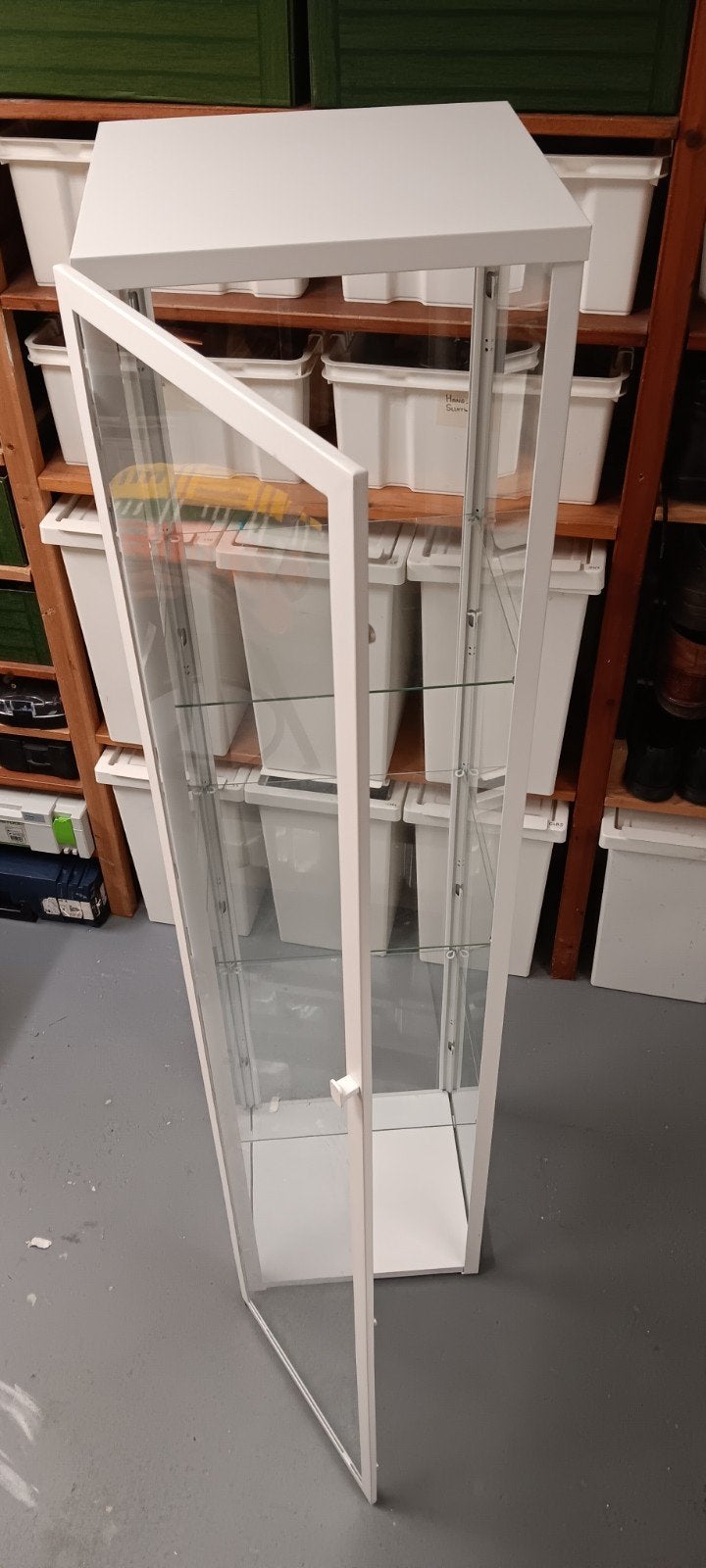 Ikea vitrinekast, Ophalen, Minder dan 50 cm, Glas, 150 tot 200 cm