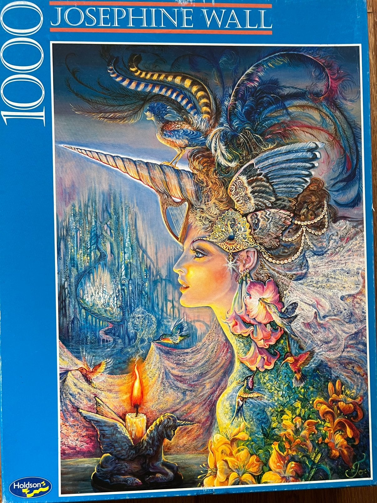 My Lady Unicorn Josephine Wall, Ophalen of Verzenden, 500 t/m 1500 stukjes, Zo goed als nieuw