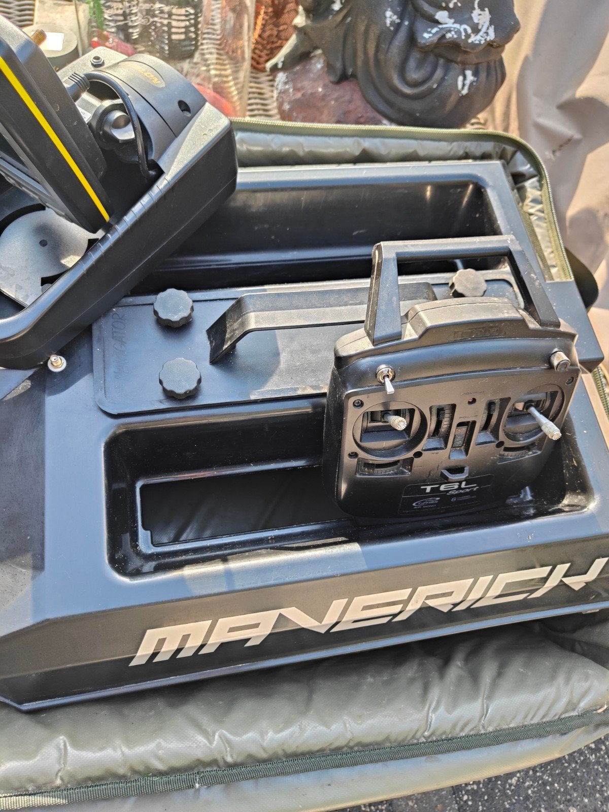 Nette Maverick Navigator voerboot met Toslon 640 GPS, Watersport en Boten, Ophalen, Zo goed als nieuw, Overige typen