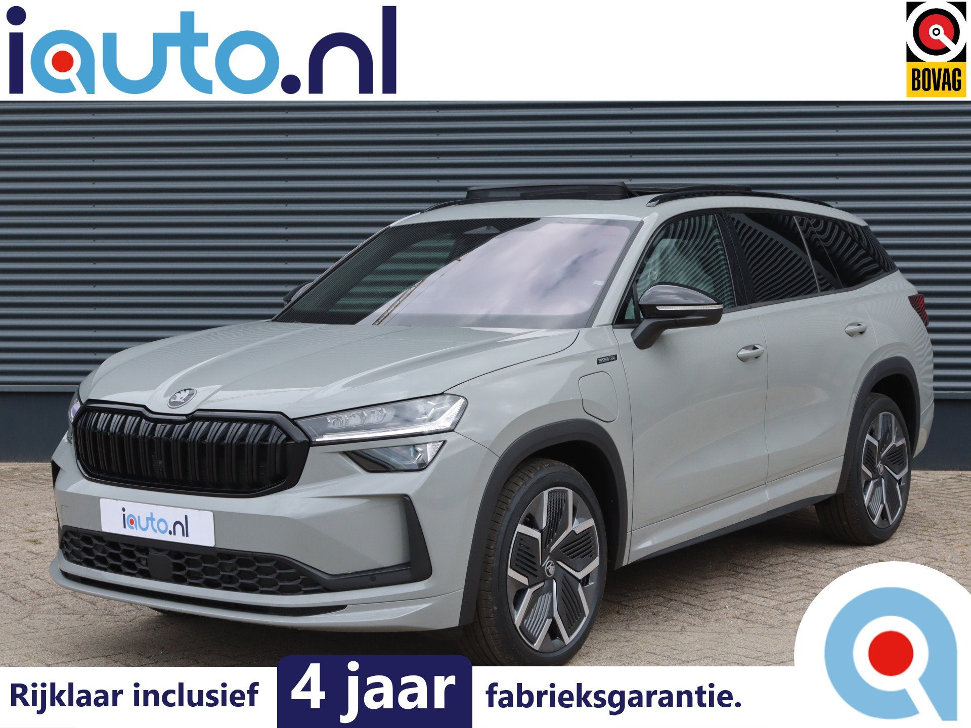 Skoda Kodiaq iV 1.5 TSI PHEV Sportline Pano/Matrix LED/ACC/K, Auto's, Adaptive Cruise Control, Euro 6, 4 cilinders, Plug-in hybride