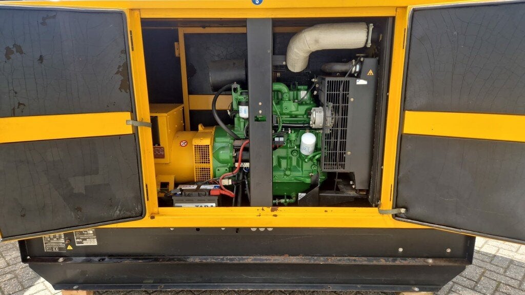 SDMO JS60 60KVA Silent, 23u, John Deere, leroy Somer, gebrui