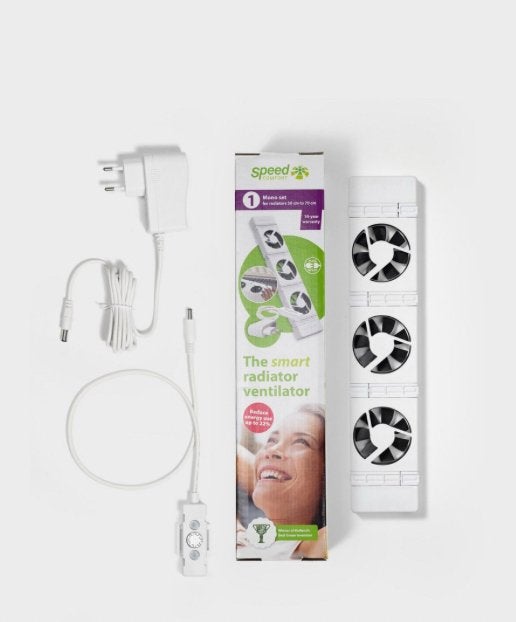 SpeedComfort Mono set - Slimme radiatorventilator, Ophalen of Verzenden, Gebruikt