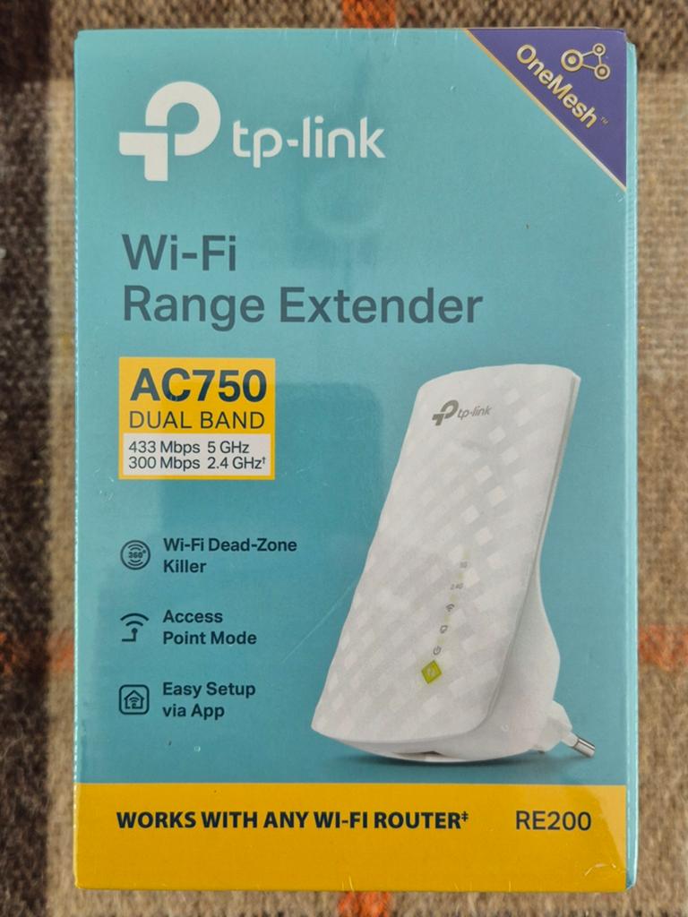 TP-Link AC750 Wi-Fi Range Extender, NIEUW, Computers en Software, WiFi-versterkers, Nieuw, Ophalen of Verzenden