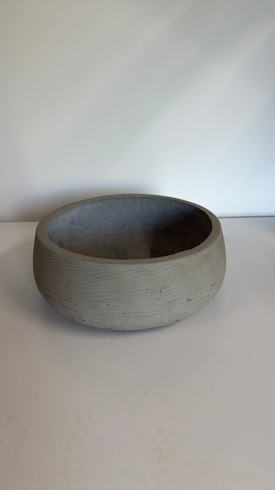 Pottery Pots Aardewerk schaal, Ophalen, Gebruikt, Rond, Balkon