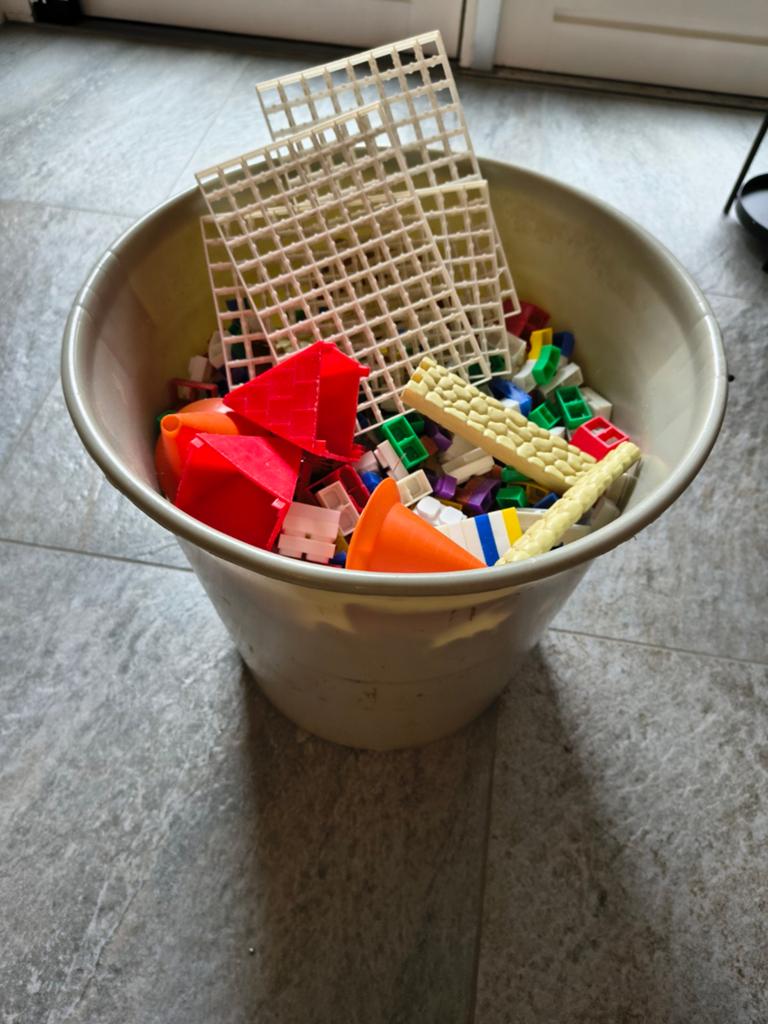Bambino bouwstenen, Kinderen en Baby's, Speelgoed | Bouwstenen, Ophalen of Verzenden, Gebruikt, Overige merken