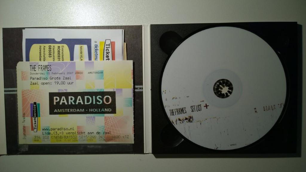 The Frames - Set List, Cd's en Dvd's, Ophalen of Verzenden, Zo goed als nieuw, Poprock