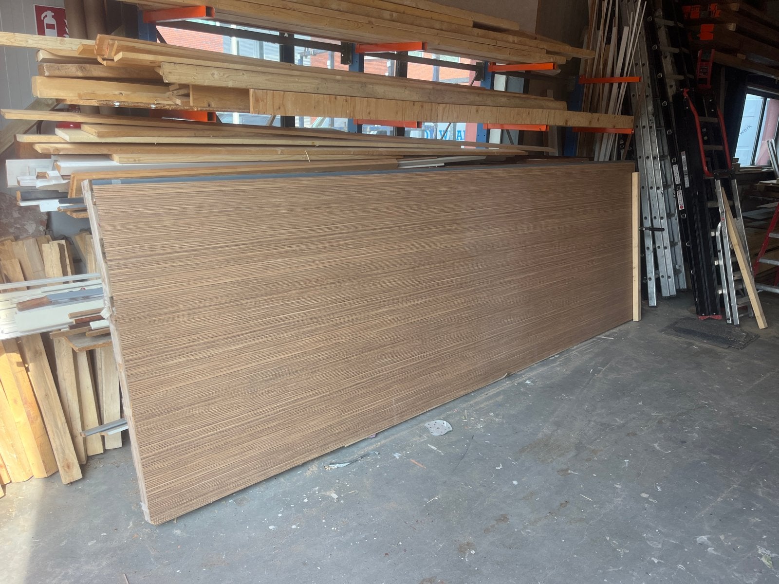 Abet HPL 1354 Zebrano gold Root 4200x1300mm 7 nieuwe platen, Doe-het-zelf en Verbouw, Platen en Panelen, Ophalen, Nieuw
