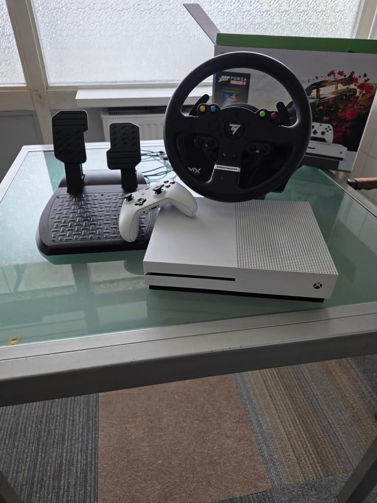 Xbox One S 1TB + Forza Horizon 4, Ophalen, Gebruikt, 1 TB, Met 1 controller