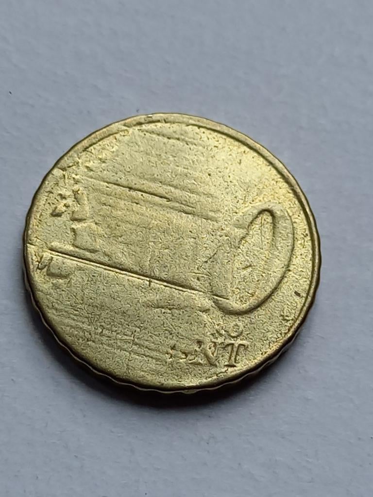 10 euro cent belgie
Misslag  (Mis minting??), Ophalen of Verzenden