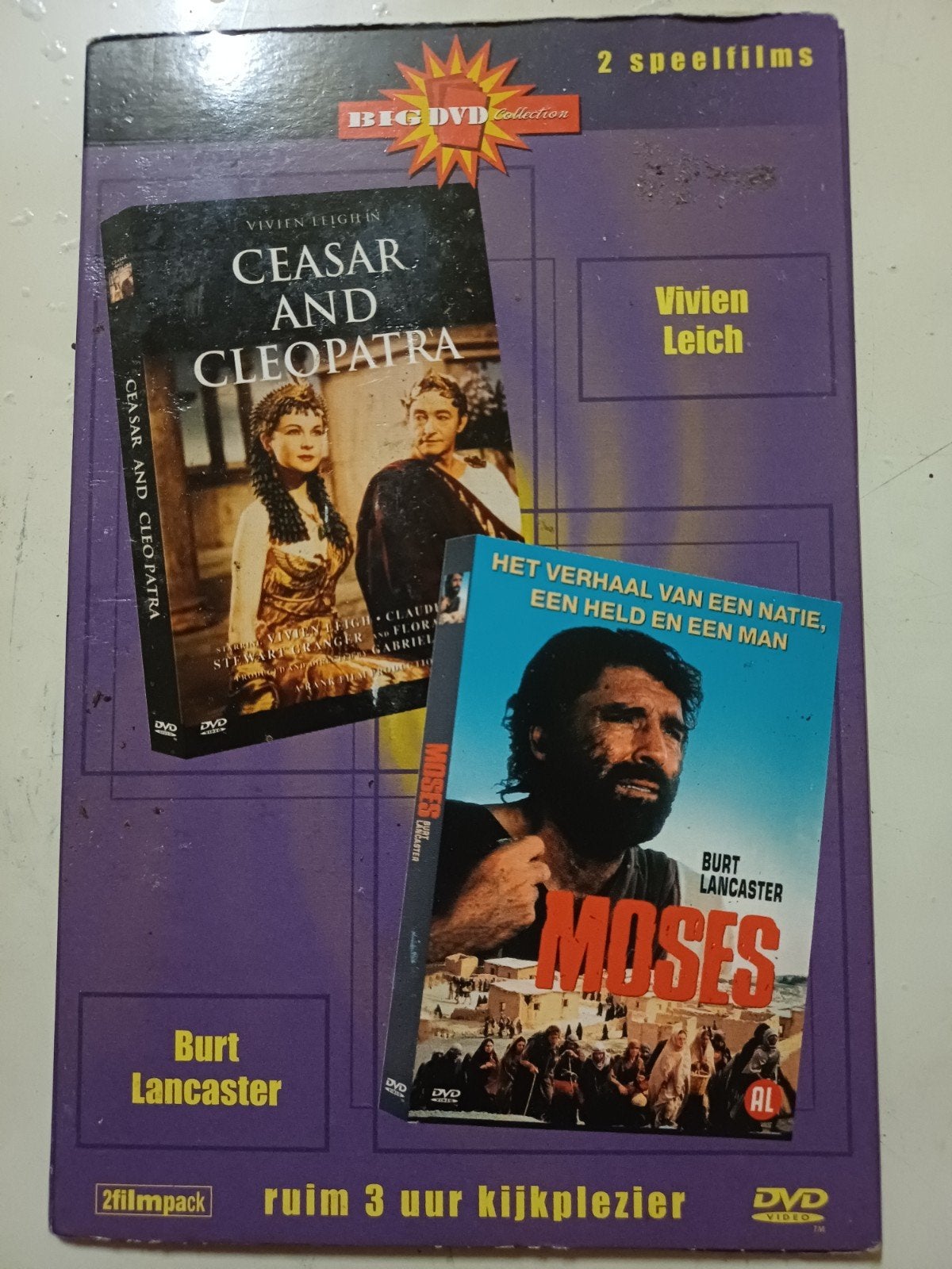 Ceasar and Cleopatra/ Moses, Ophalen of Verzenden, Zo goed als nieuw