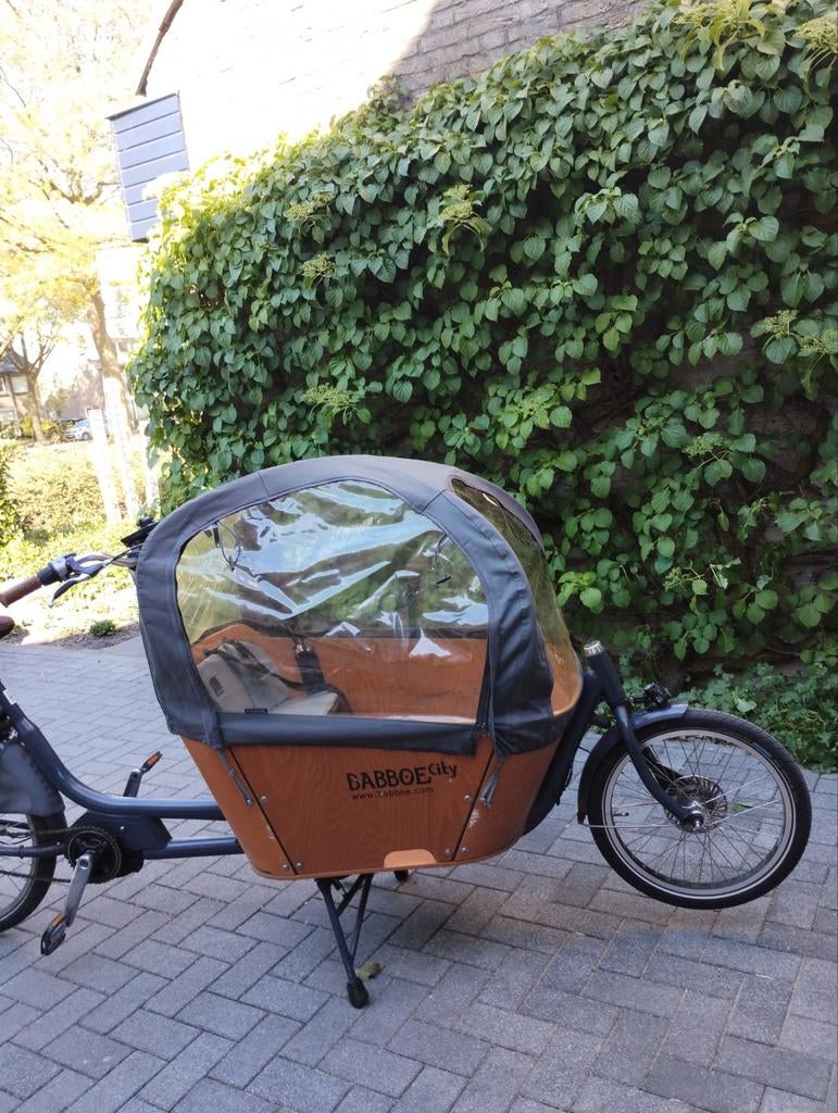 Regenhuif voor Babboe City bakfiets, Ophalen of Verzenden, Gebruikt, 4 kinderen of meer