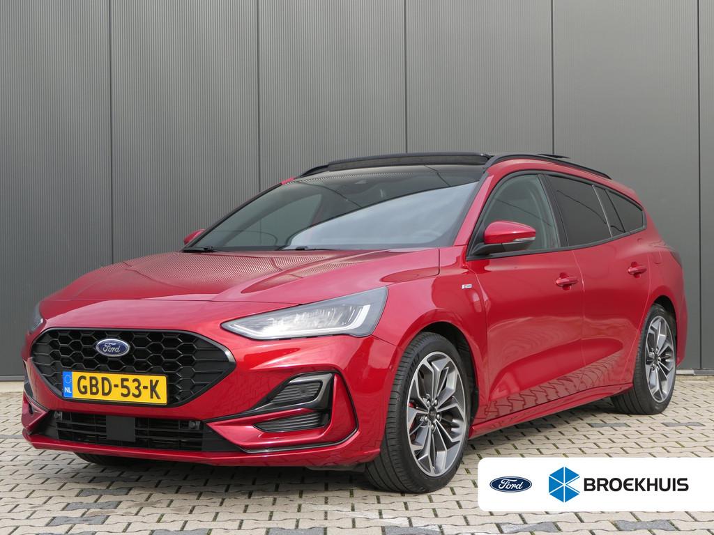 Ford Focus Wagon 1.0 EcoBoost Hybrid ST Line X, Auto's, Focus, 12 maanden, Gebruikt, Euro 6