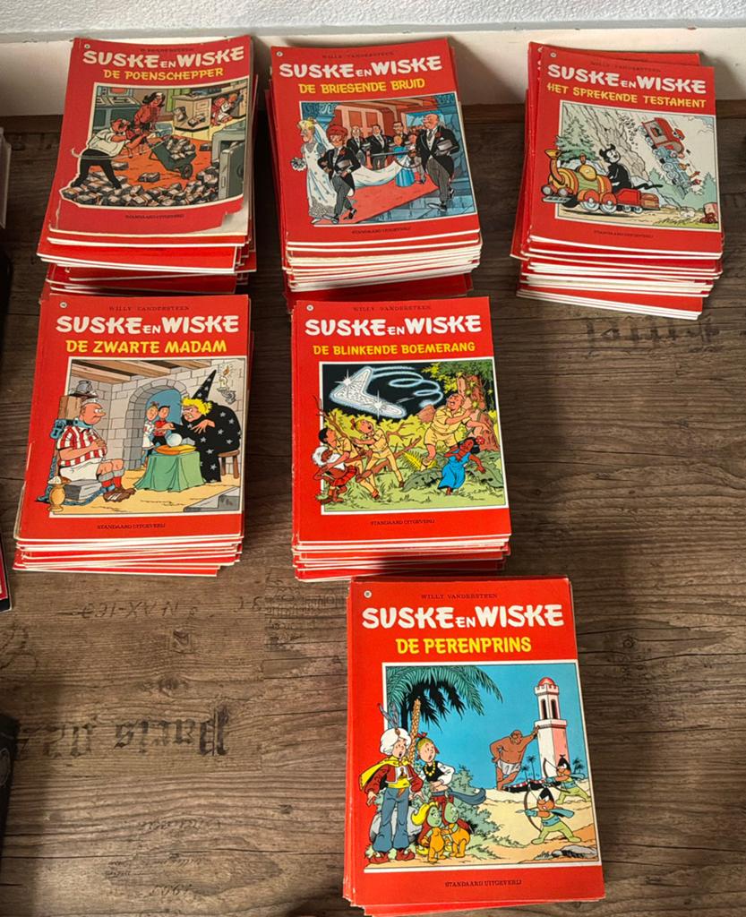 Suske en Wiske stripboeken, Boeken, Meerdere stripboeken, Ophalen, Zo goed als nieuw