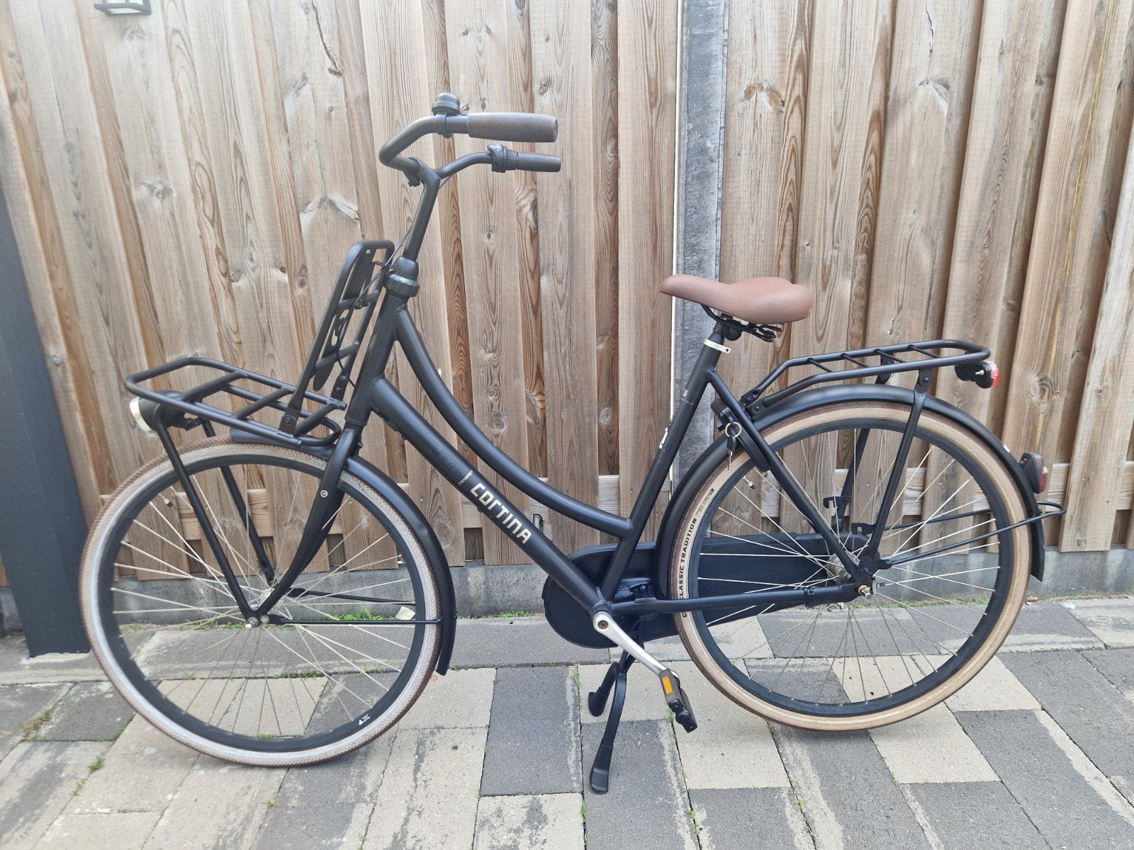 Cortina U4 Damesfiets 28 inch met versnellingen en sloten, Overige merken, Versnellingen, Ophalen of Verzenden, Trommelrem