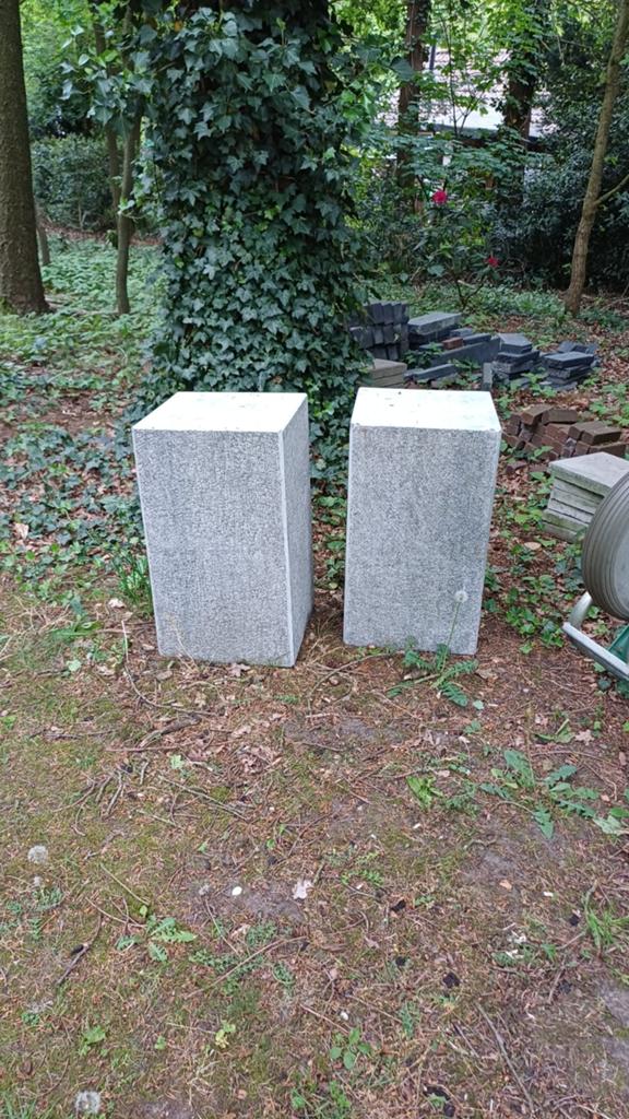 Hardstenen sokkel of zuil, Ophalen of Verzenden, Zo goed als nieuw