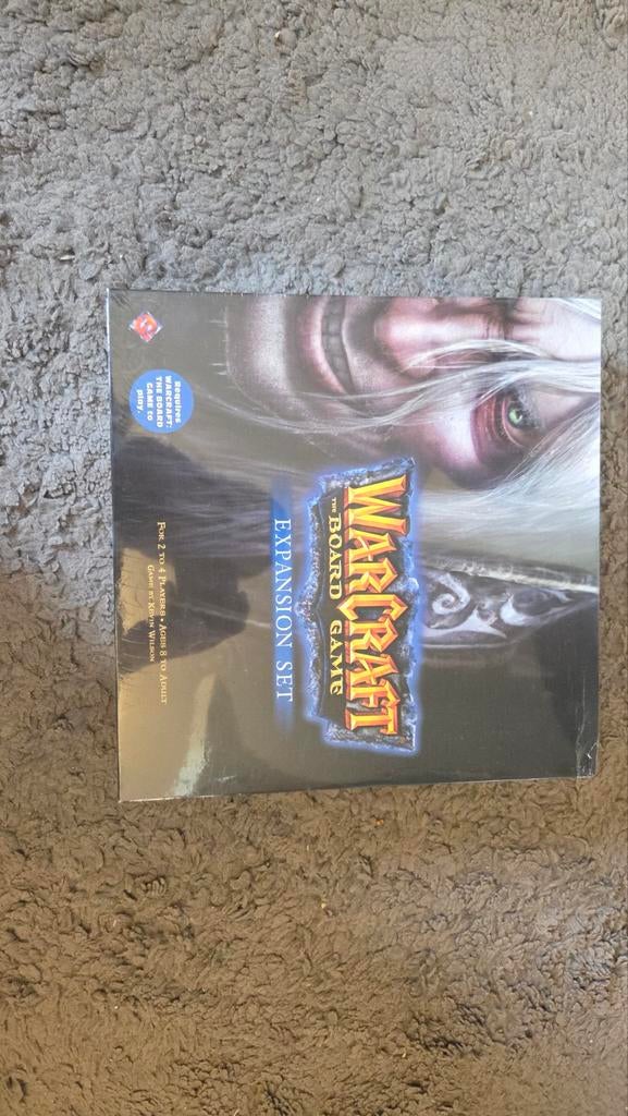 Warcraft The Board Game  expansionset Engels Nieuw Gesealed, Hobby en Vrije tijd, Gezelschapsspellen | Bordspellen, Drie of vier spelers