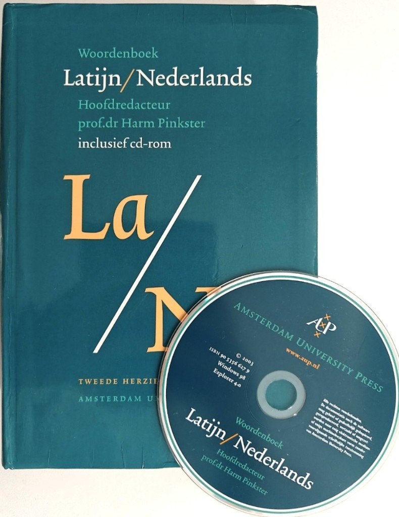 Harm Pinkster: WOORDENBOEK LATIJN - NEDERLANDS. Incl. cd-rom, Ophalen of Verzenden, Nieuw, Overige niveaus, Latijn