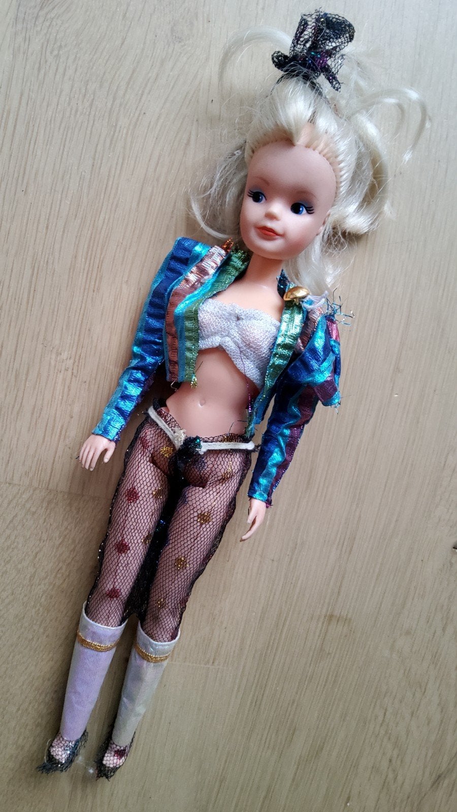 Vintage The Little Sindy originele outfit Disco Magic lijn., Ophalen of Verzenden, Fashion Doll