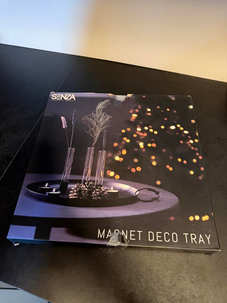 Senza Magnet Deco Tray - Nieuw in doos, Zwart, Nieuw, Ophalen of Verzenden, Metaal