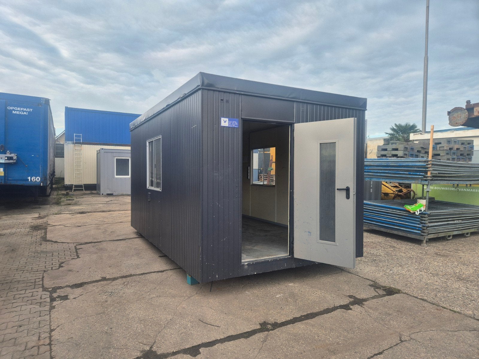 Nette unit type De Meeuw 5x3 meter, wind- en waterdicht, Ophalen of Verzenden