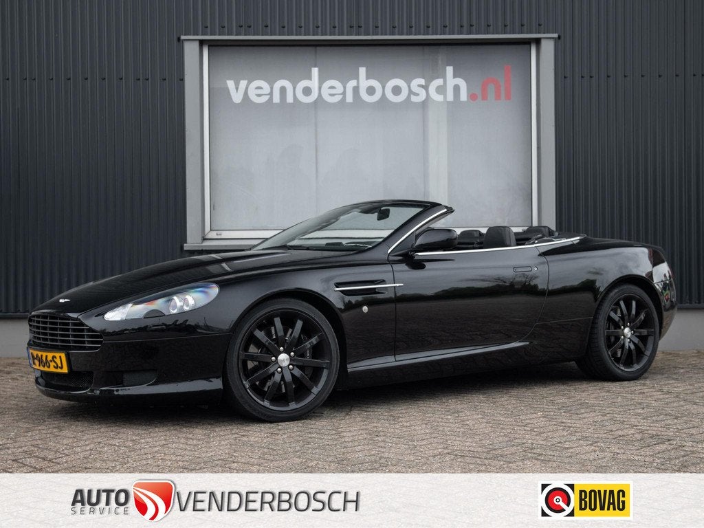 Aston Martin DB9 Volante 5.9 V12 Touchtronic 457pk | Dealero, Auto's, Automaat, Achterwielaandrijving, 5935 cc, Lederen bekleding
