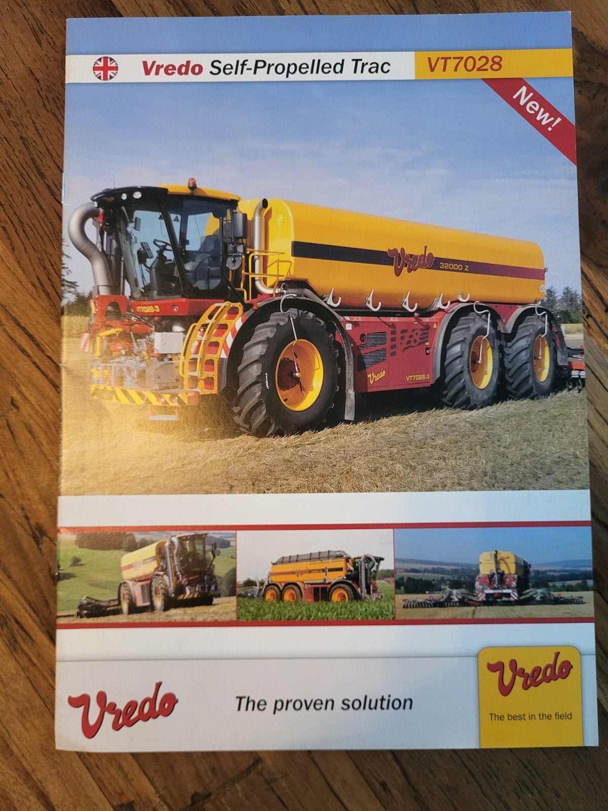 tractor folder Vredo VT7028, Ophalen of Verzenden, Zo goed als nieuw