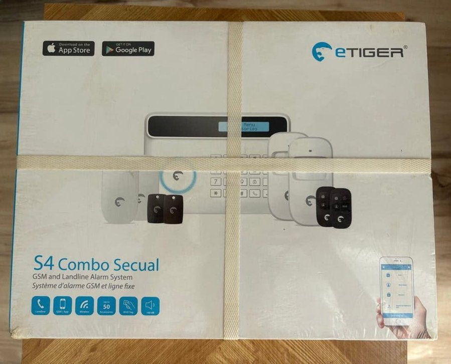 eTIGER S4 Combo Secual GSM & Vaste Lijn Alarmsysteem, Ophalen, Nieuw, Compleet systeem, Overige soorten