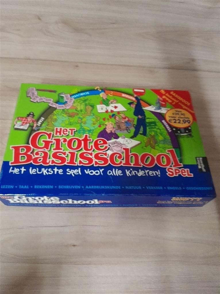 het grote basisschoolspel [s1131], Verzenden, Zo goed als nieuw