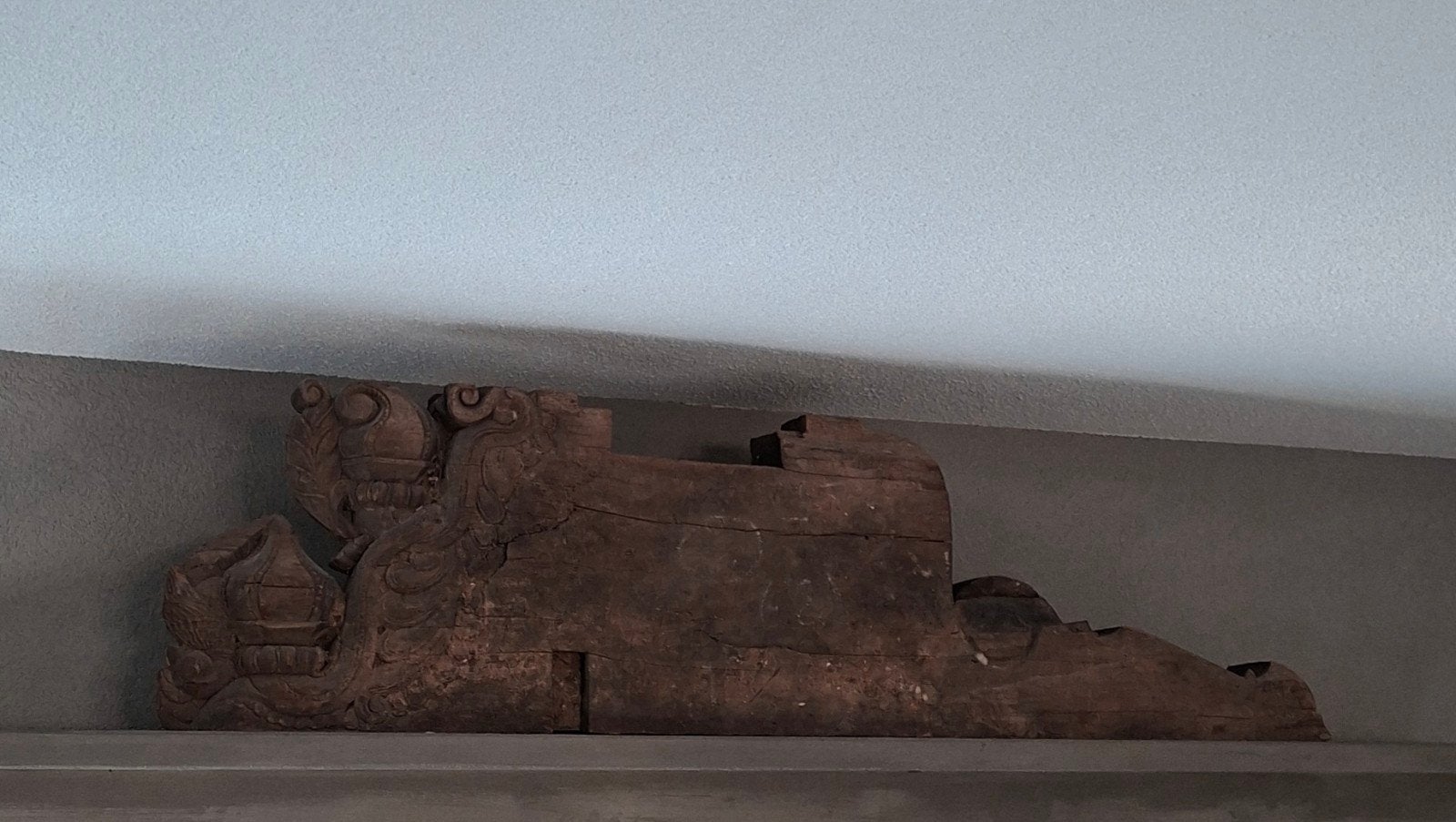 Houten ornament XL, Ophalen, Zo goed als nieuw