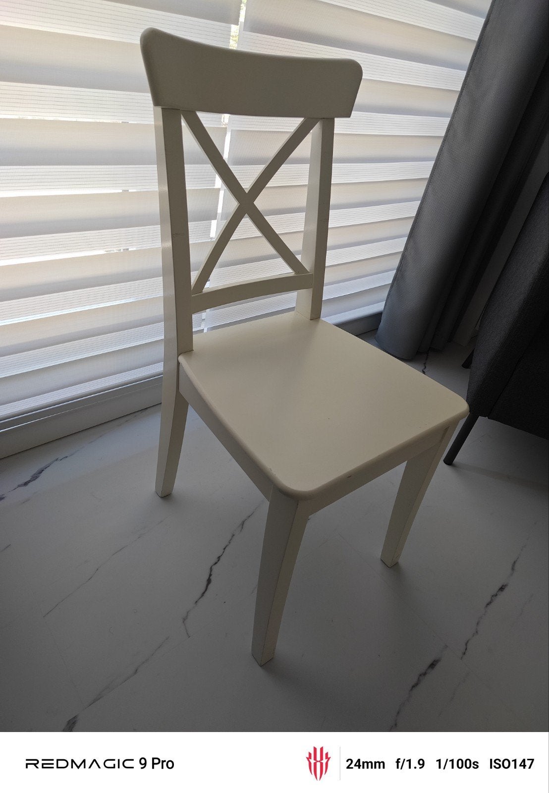 Ikea stoelen, wit, Ophalen, Gebruikt, Hout