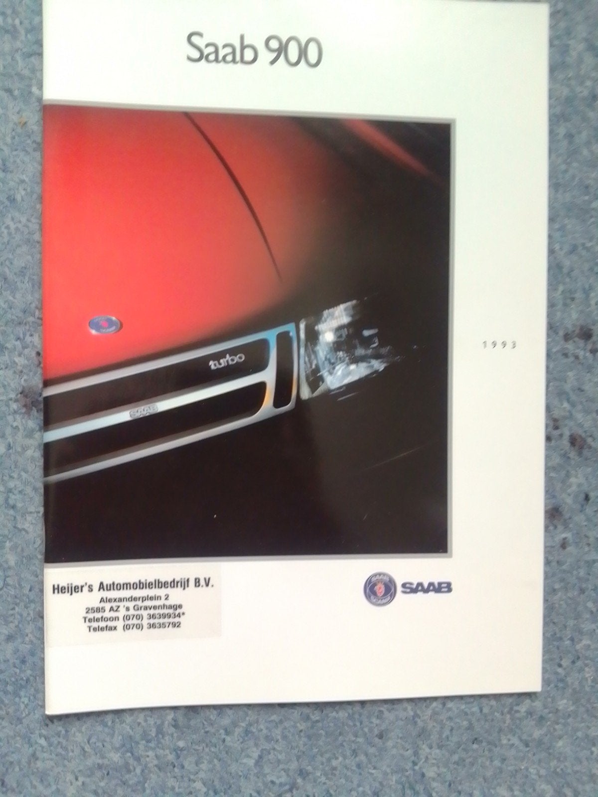 SAAB 900, Ophalen of Verzenden, Overige merken
