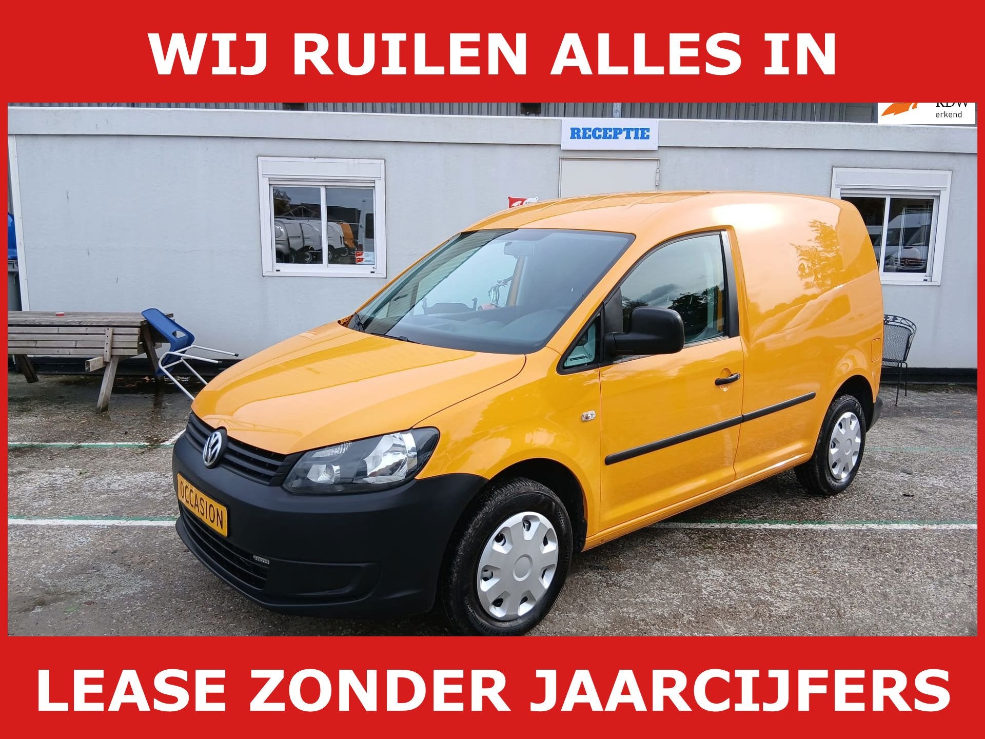 Volkswagen Caddy 1.6 TDI Economy Baseline, Auto's, Voorwielaandrijving, Stof, Gebruikt, 4 cilinders